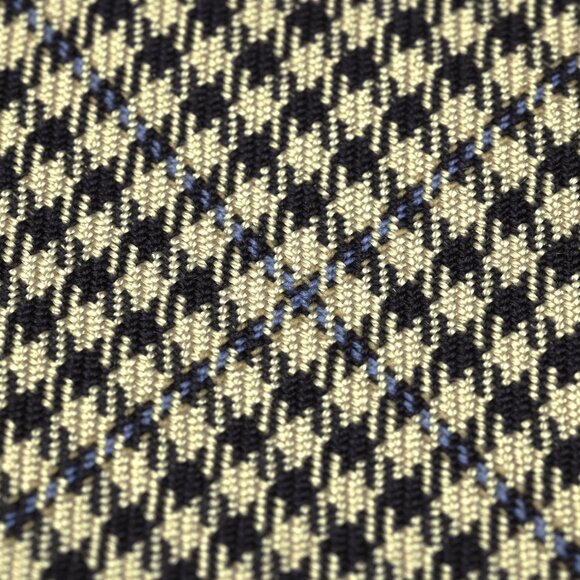 Daniel Hechter (West Germany) 80s, Cashmere-Silk, Windowpane Overcheck - Picture 6 of 9